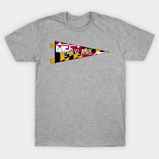 Maryland Flag Pennant T-Shirt